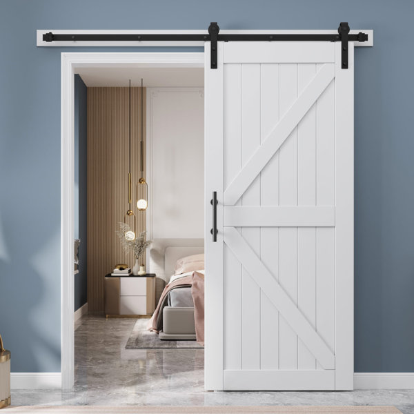 EASELIFE Wood Easelife Barn Door Installation Hardware Kit Wayfair